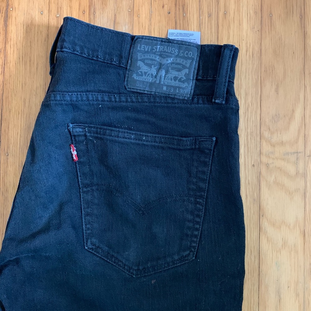 Levi black jeans